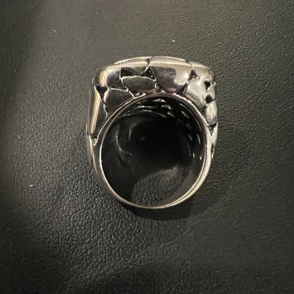 Premier Designs Dome Giraffe Ring in Silver Size 5.5 - Picture 2 of 4
